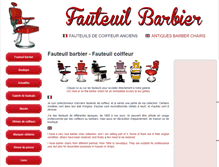 Tablet Screenshot of fauteuil-barbier.com